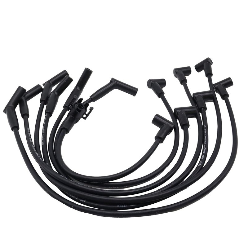 OXCANO 6716081 Ignition Spark Plug Wires Set of 7 Compatible with Ford Aerostar 1991 1992 1993 1994 1995, Ranger 1991 1992 1993 1994 1995, Mazda B3000 1994 Replace ZZM118140 671-6081 - Image 1